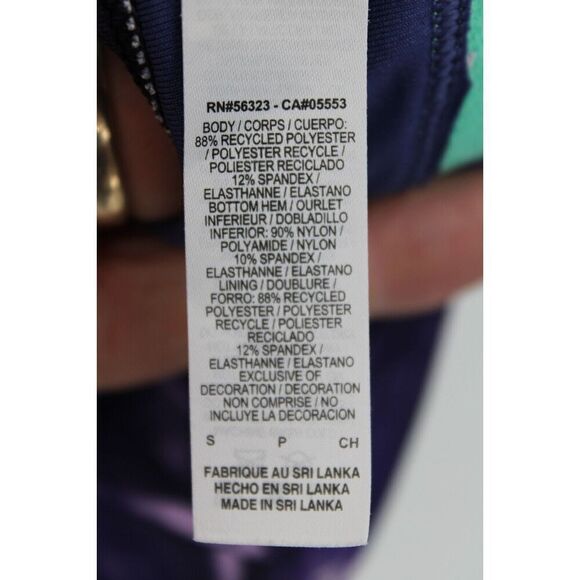 Nike Small Purple & Teal Sports Bra - Picture 6 of 6